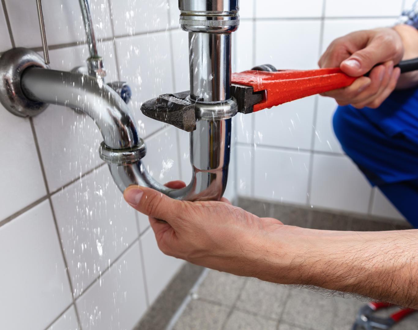 Expert plumber in Dallas County, TX performing slab leak inspection Expert plumber in Dallas County, TX performing slab leak inspection